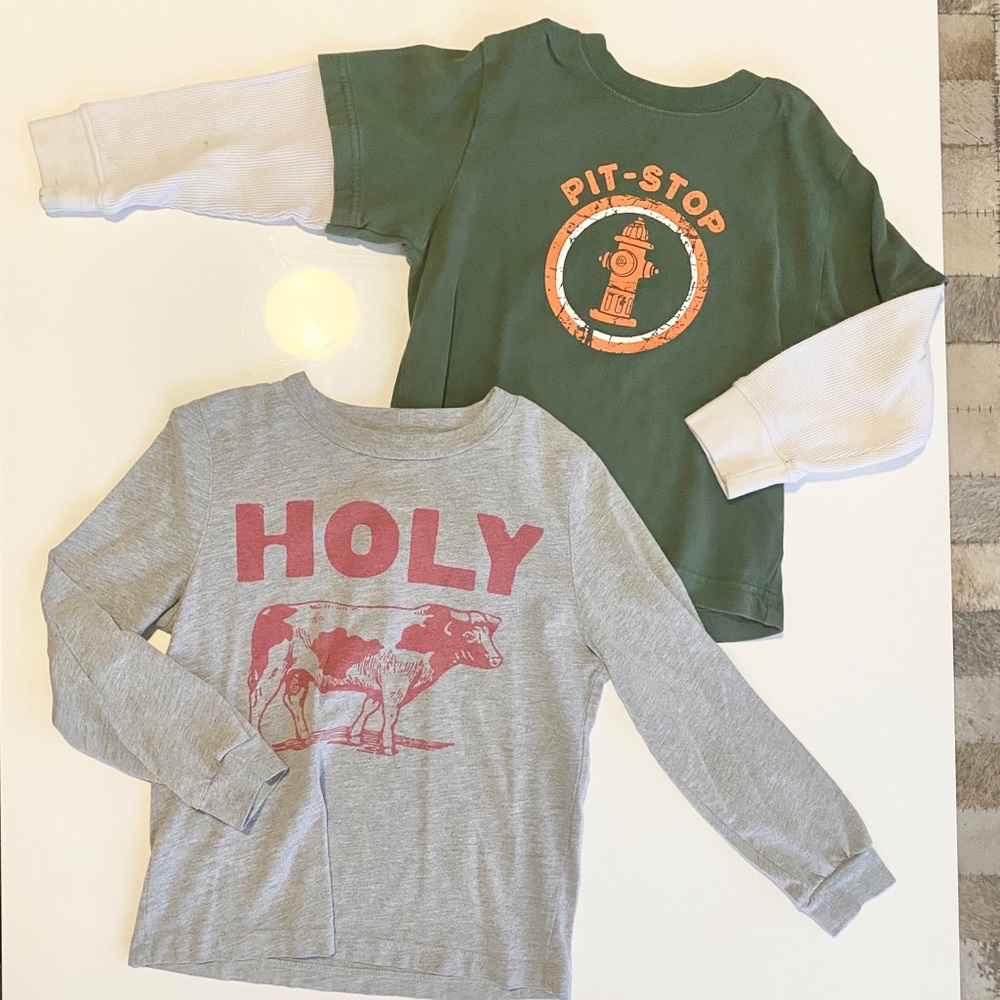 Host pick 🌟 boys shirt bundle, 4T & S
